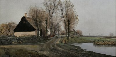 Country Road in Baldersbrønde by Laurits Andersen Ring
